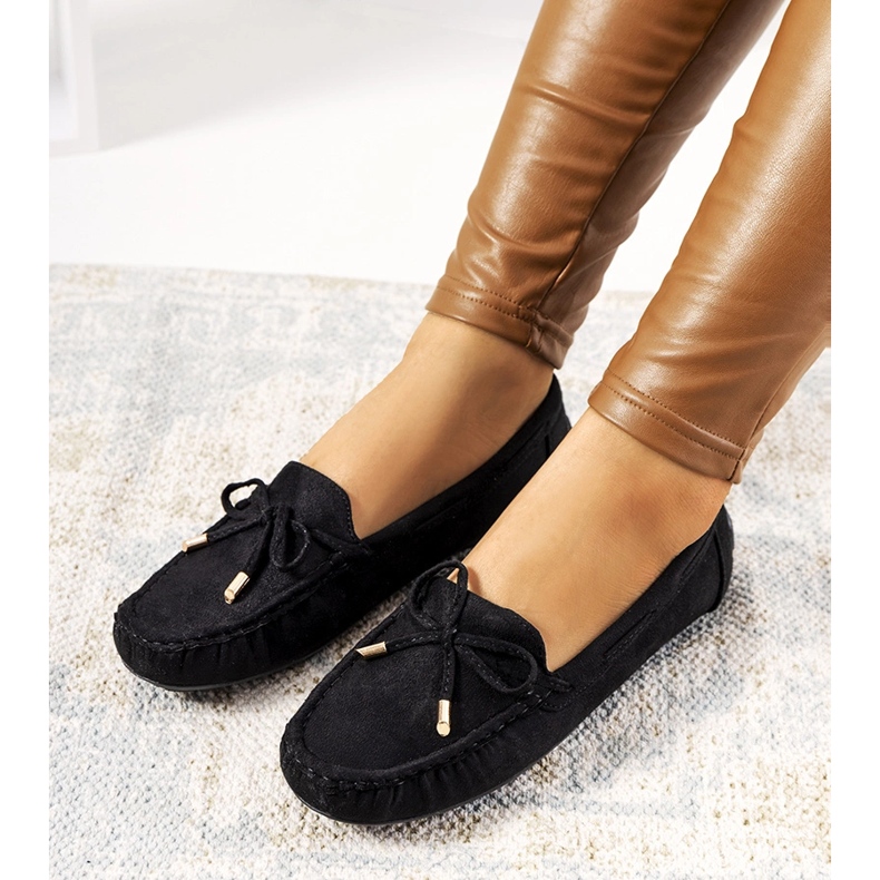 Mocassins Wilma noirs 1