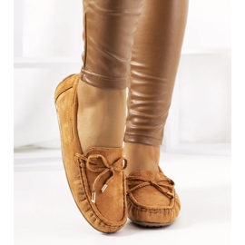 Mocassins camel Wilma brun 1