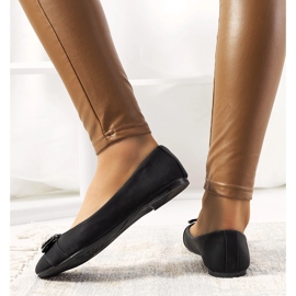 Ballerines femme Mainor noires 1