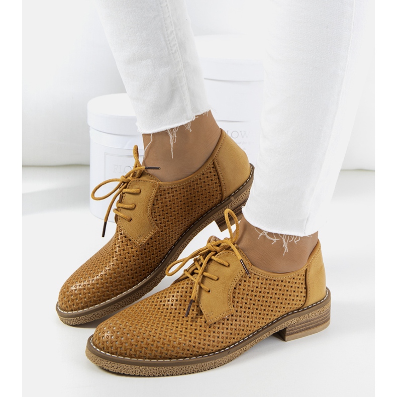 Richelieu ajouré marron Ortensia brun 1