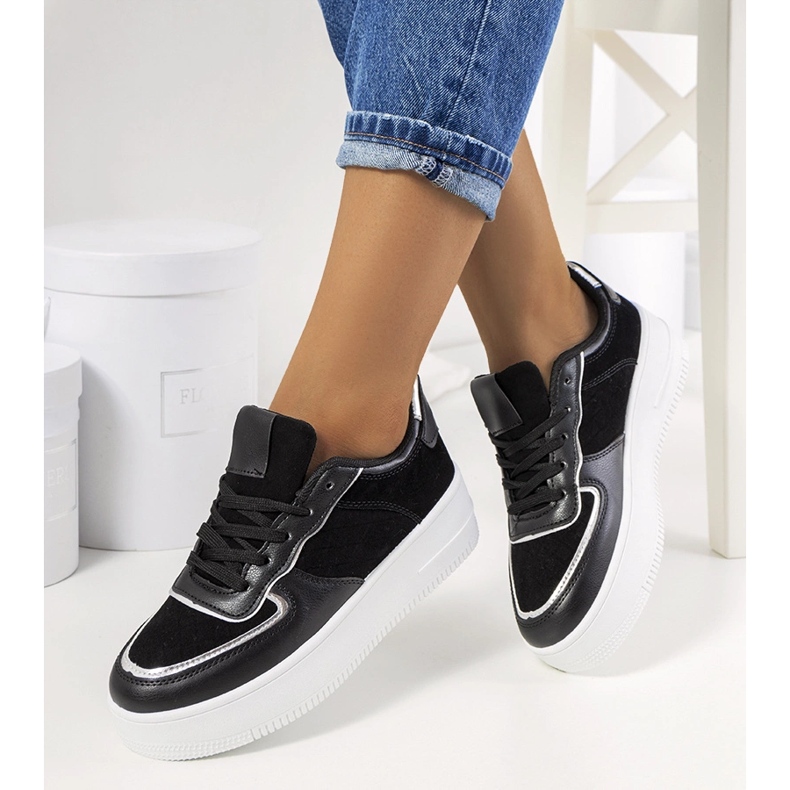Baskets Statela femme noires 1