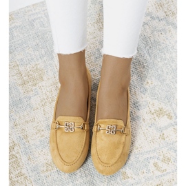 Mocassins beiges à boucle Cardoso 1