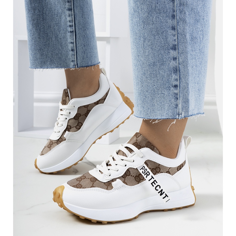 Baskets Bommel blanches pour femmes 1