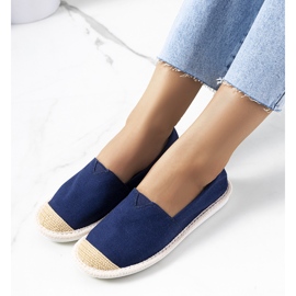 Espadrilles femme Tanner bleu marine 1