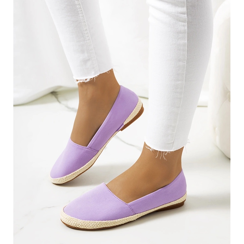 Espadrilles violettes pour femmes de Lyndsey 1