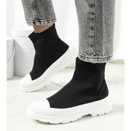 Baskets montantes noires Mickey le noir 1 Baskets montantes noires Mickey le noir 1