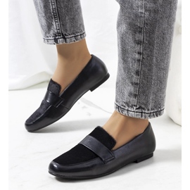 Chaussures femme noires Kolk le noir 1