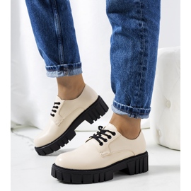 Chaussures femme Mahsa beiges 1