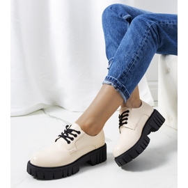Chaussures femme Mahsa beiges 2