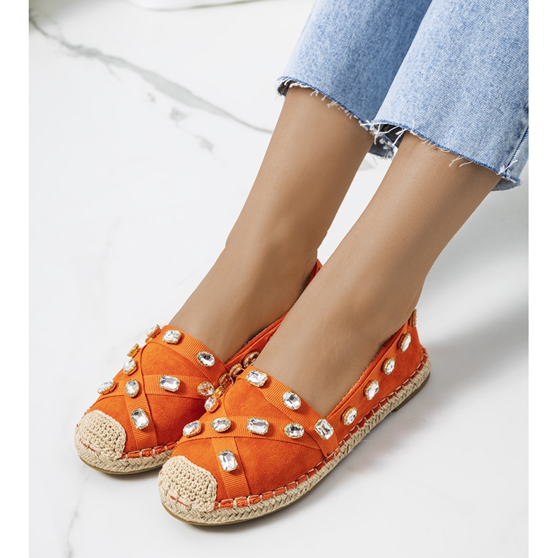 Espadrilles Chanou oranges 2 Espadrilles Chanou oranges 2