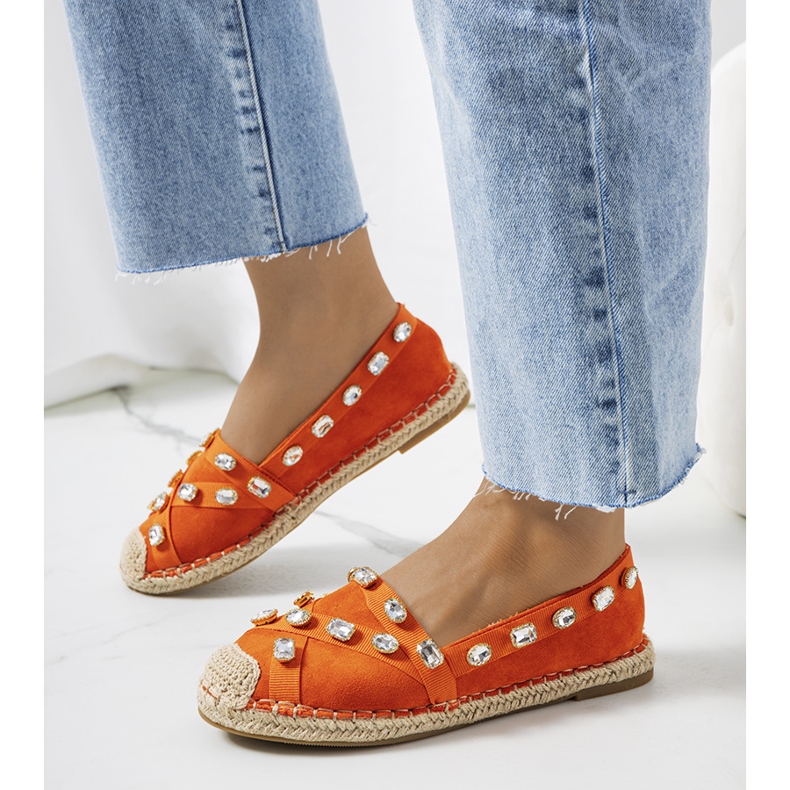 Espadrilles Chanou oranges 1 Espadrilles Chanou oranges 1