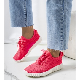 Baskets fluo roses Mulder 1