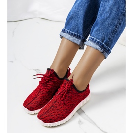 Baskets Mulder rouges le noir 1 Baskets Mulder rouges le noir 1