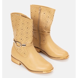 Bottes enfant Valley beige 1