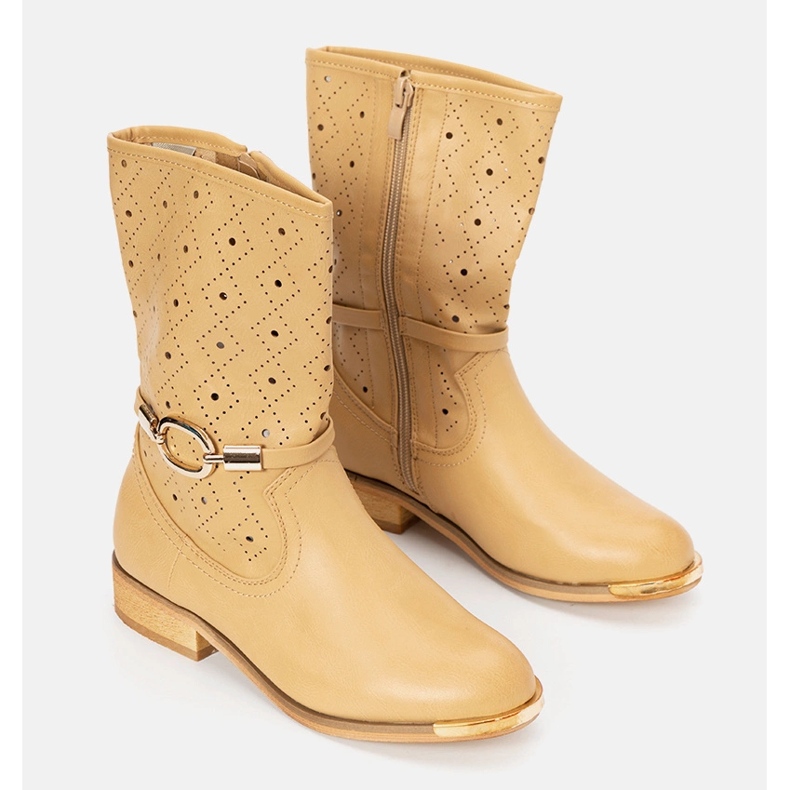 Bottes enfant Valley beige 1 Bottes enfant Valley beige 1