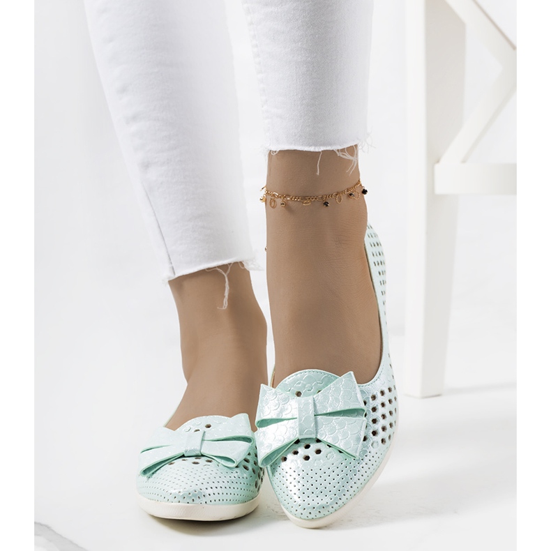 Ballerines brillantes vertes Binney 1