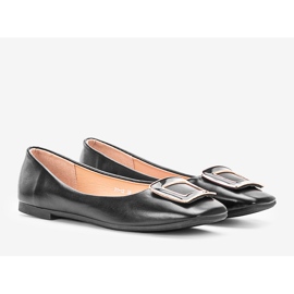 Ballerines noires Purvis le noir 1
