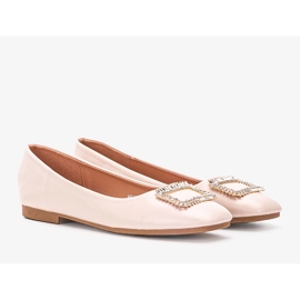 Ballerines Rhonda beiges 1