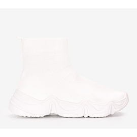 Baskets montantes blanches Terica 1