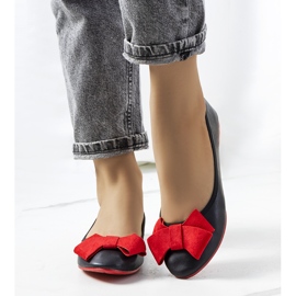 Ballerines noires à nœud Kasslin le noir 1