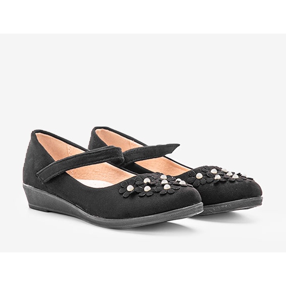 BM Ballerines noires pour enfants de Holanti le noir 1