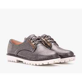 Chaussures brillantes noires pour enfants Runa le noir 1 Chaussures brillantes noires pour enfants Runa le noir 1