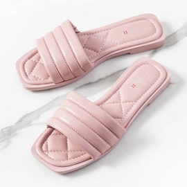 Chaussons femme Keulen roses 1