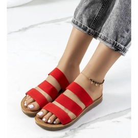 Chaussons Cremik femme rouge 1 Chaussons Cremik femme rouge 1