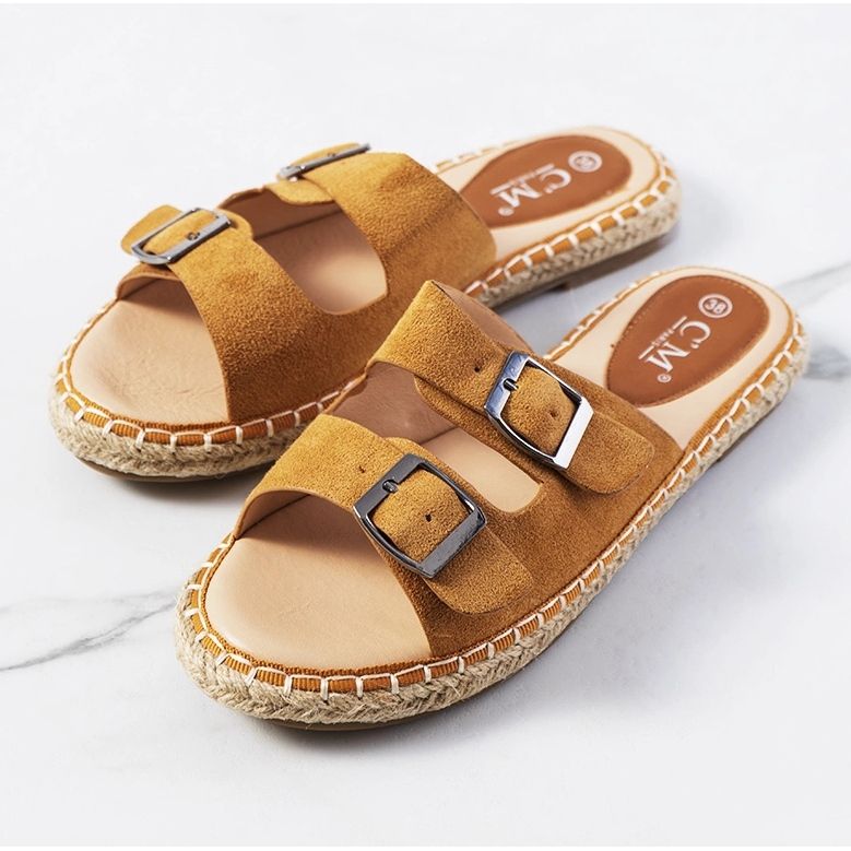 Chaussons Finnan femme marron brun 1