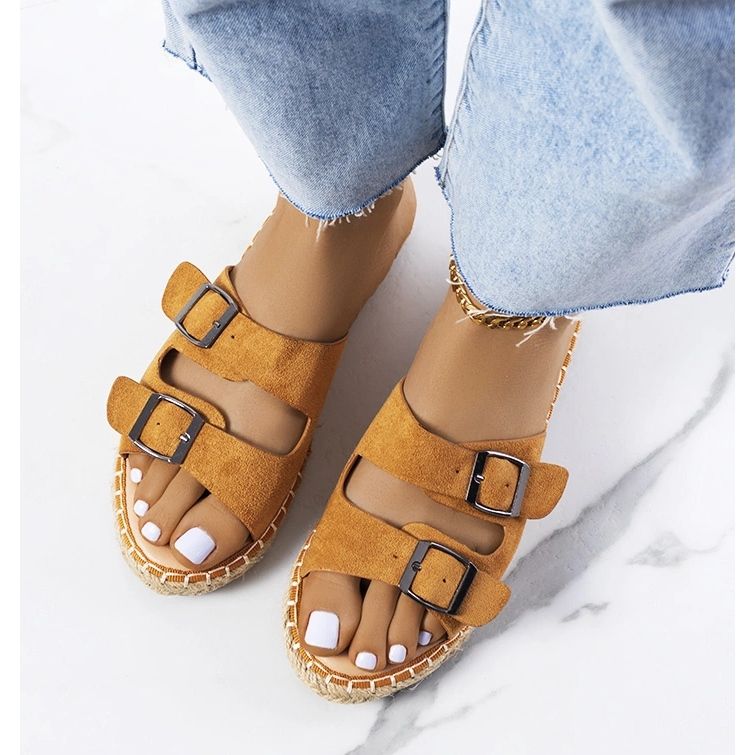 Chaussons Finnan femme marron brun 2