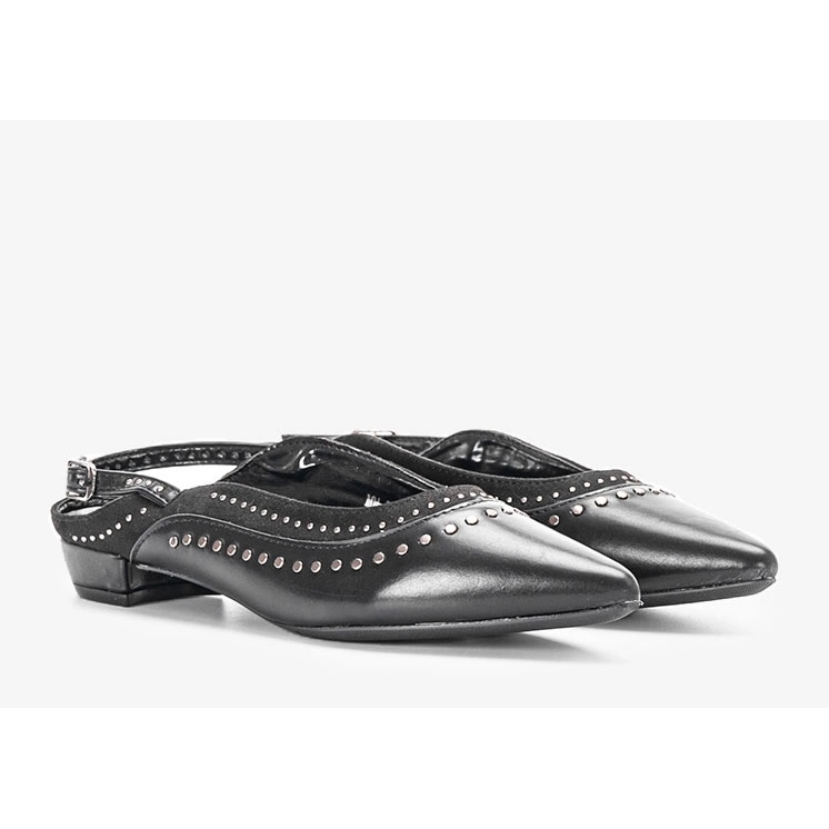 Ballerines femme Louin noires 1