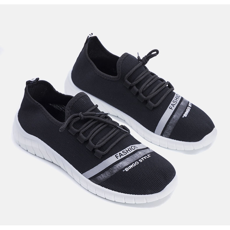 Baskets de sport pour hommes Formalk noires 1