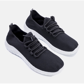 Baskets de sport noires pour hommes d'Eltro le noir 1