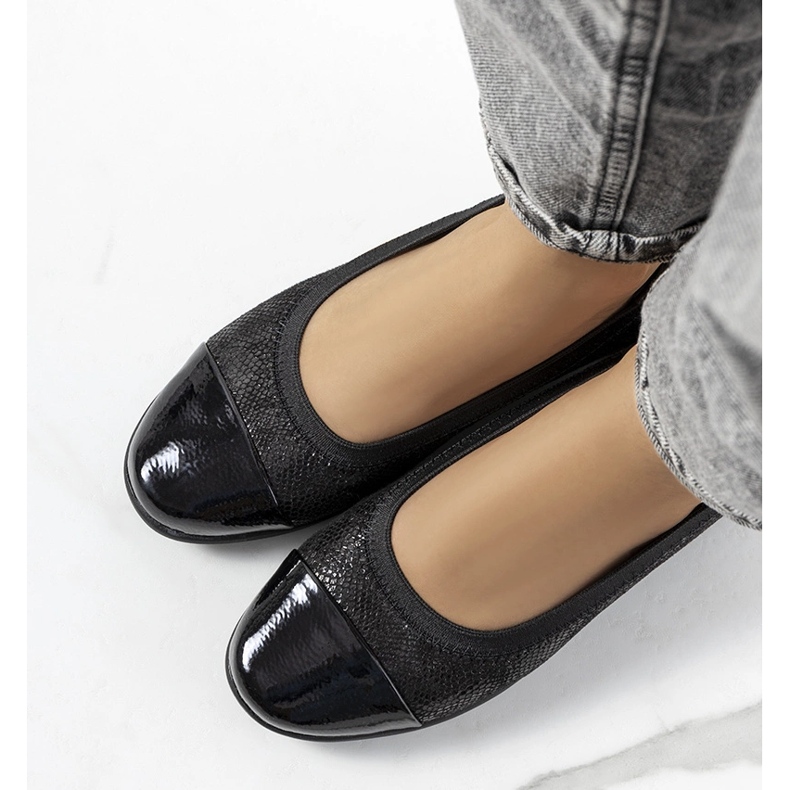 Ballerines noires Mercer le noir 1