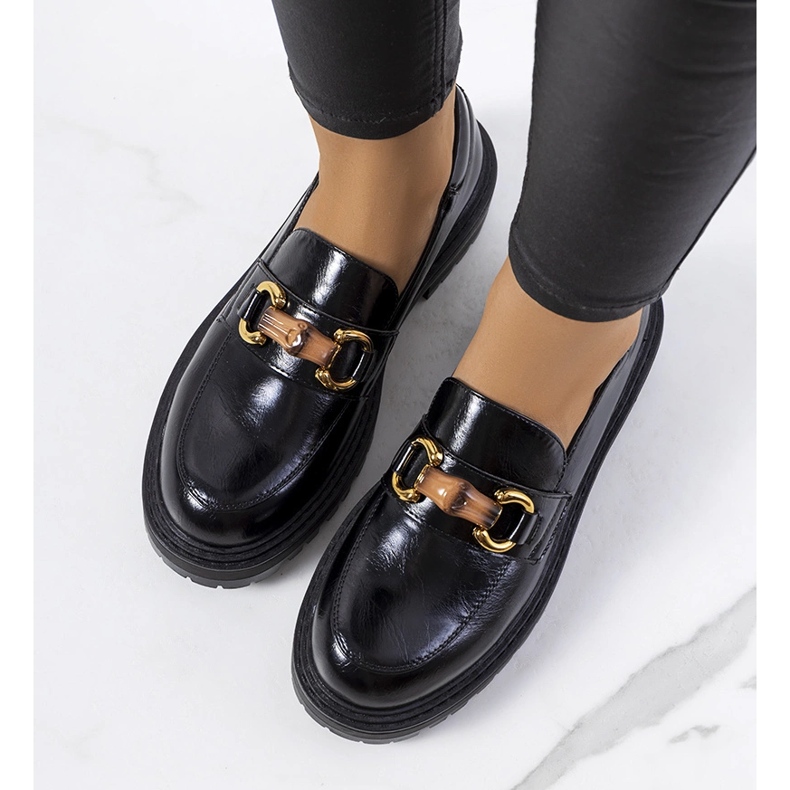 Mocassins Kemze noirs le noir 1