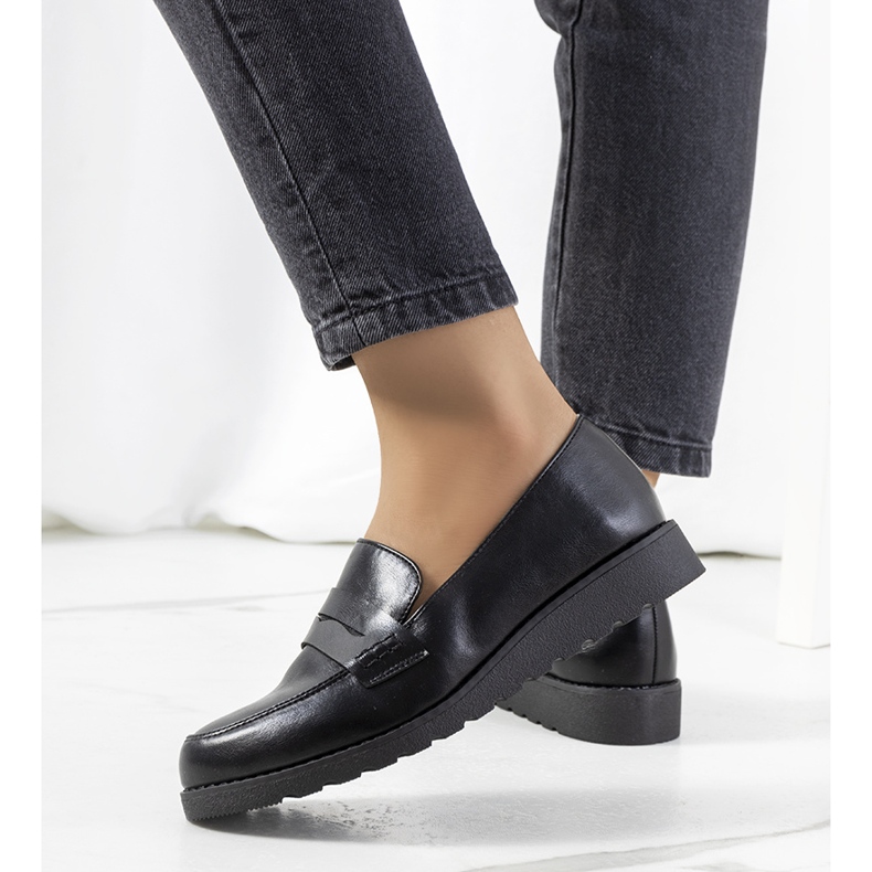 Chaussures femme Fagne noires 1