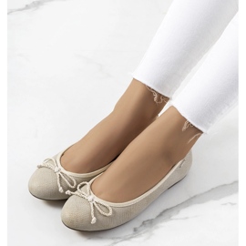 Ballerines femme beiges de Villers 1