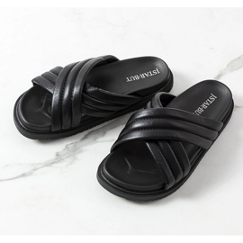 Chaussons noirs sur la plateforme Daintree le noir 1 Chaussons noirs sur la plateforme Daintree le noir 1