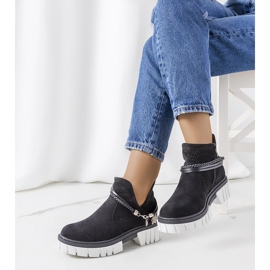 Bottines Chewings noires 1