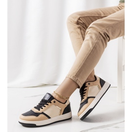 Baskets Lindon beiges 1