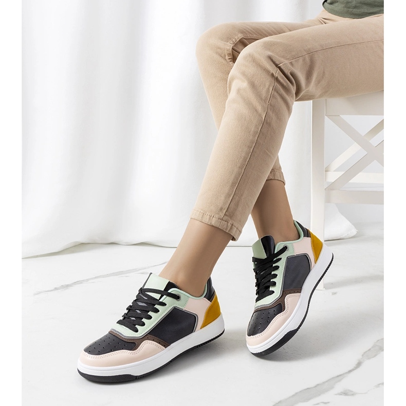 Baskets noires de Lindon le noir 1