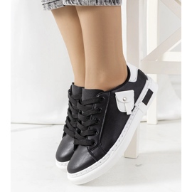 Baskets femme Frame noires le noir 1