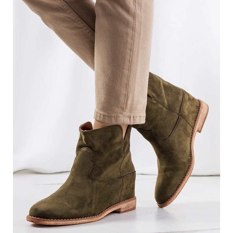 Bottines vertes Zoki 1