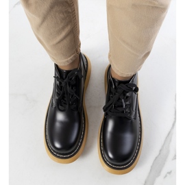 Bottes noires de Redelek le noir 1