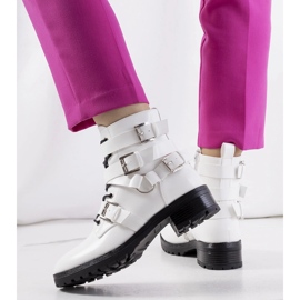 Bottines blanches Dons 1 Bottines blanches Dons 1