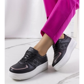Baskets noires pour femmes de Luzia le noir 1
