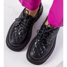 Richelieus noirs Godin le noir 1