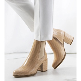 Bottes Easthaven beiges 1