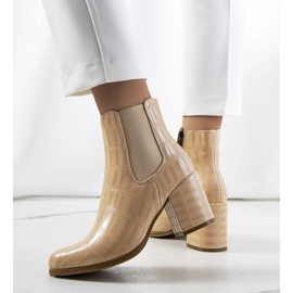 Bottes Easthaven beiges 2