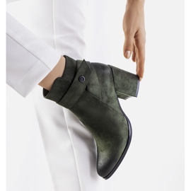 Bottines Craydon vertes 2